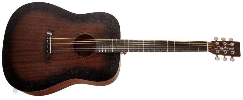 TANGLEWOOD TWCR DE CROSSROADS DREADNOUGHT - VINTAGE BURST + BAG