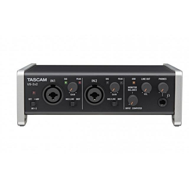TASCAM US-2X2 FRONT