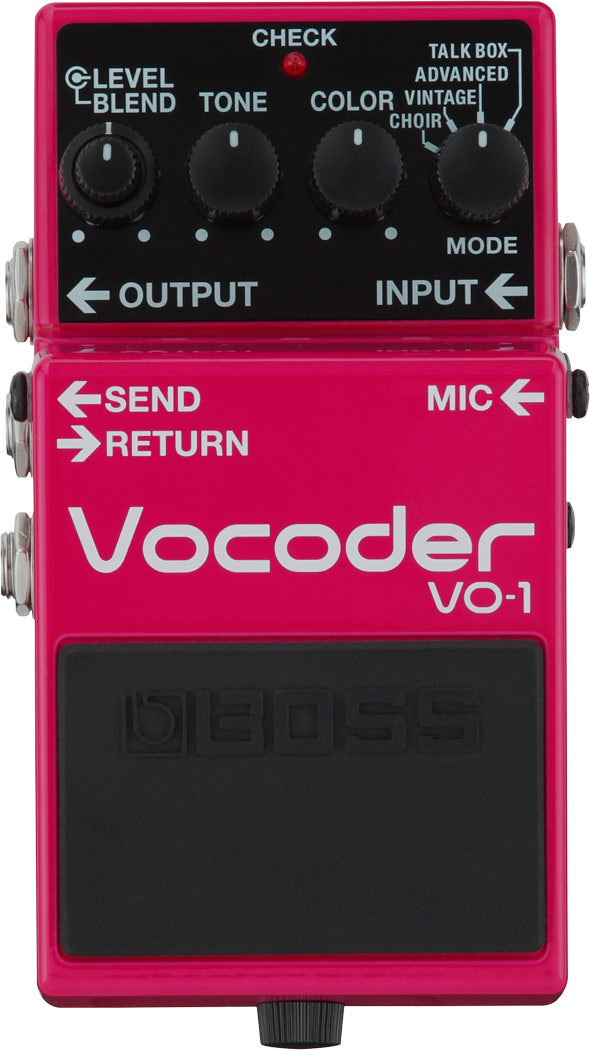 BOSS VOCODER EFFECTS PEDAL