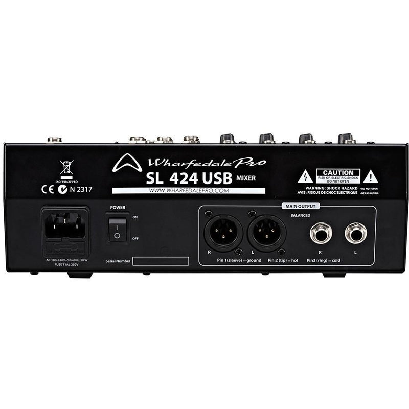 WHARFEDALE SL424USB BACK
