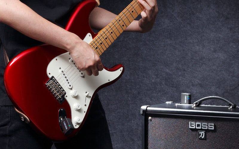 Wireless guitar system shop for active pickups