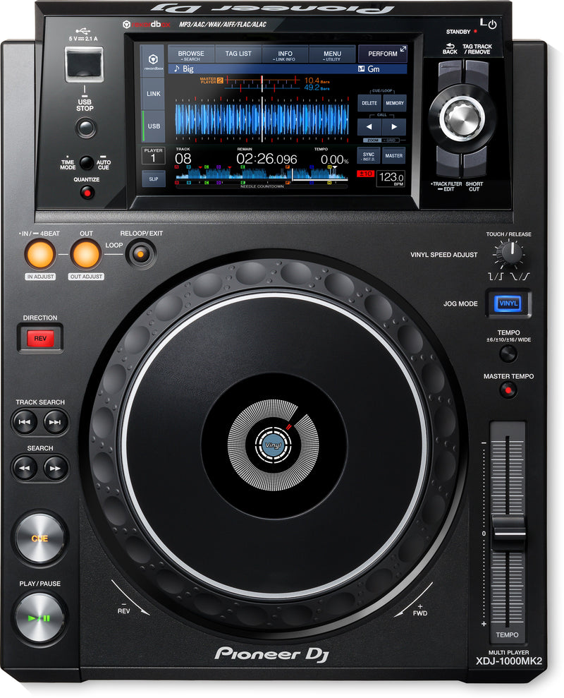 PIONEER XDJ-1000MK2 PERFORMANCE DJ MULTI-PLAYER